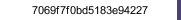 7069f7f0bd5183e94227
